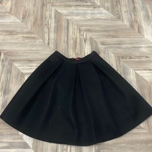 High quality, black, A-line skirt, Saks, fifth avenue size large